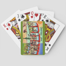 Retro Arizona Playing Cards