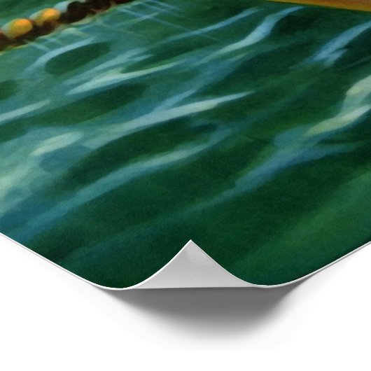 Retro Art Print, "Sitting Pretty" Eggleston  ポスター (角)