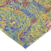 Retro Arts & Crafts style Birds in Trees Pattern テーブルクロス (アングル)