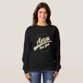 Retro Athletic Avon NY Apparel スウェットシャツ (正面フル)