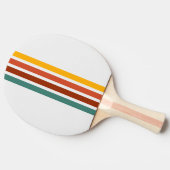 Retro Athletic Stripe Ping Pong Paddle 卓球ラケット (横)
