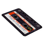 Retro Audiotape S 50th birthday Save the date FM マグネット (右側)