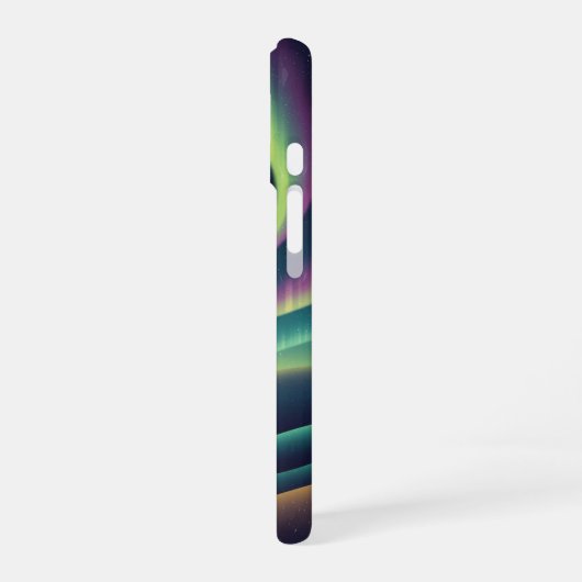 Retro Aurora Hills iPhone 16ケース (左側面)