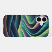 Retro Aurora Hills iPhone 16ケース (裏面横)