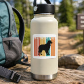 Retro Australian Shepherd Silhouette  スクエアシール