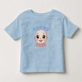 Retro baby!Un amour pixel  トドラーTシャツ