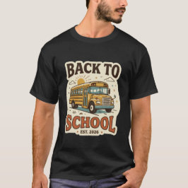 Retro Back to School Vintage School Bus T-Shirt |  Tシャツ