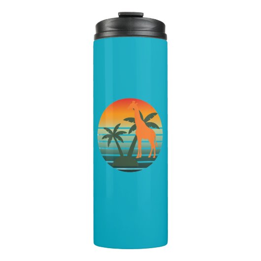 Retro Background タンブラー (正面)