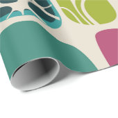 Retro background, illustrationmid,century,modern,p ラッピングペーパー (ロールコーナー)
