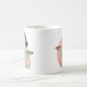 Retro Baker Lady Mug コーヒーマグカップ (中央)