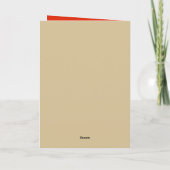 Retro Baker Pin-Up  カード (裏面)