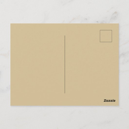 Retro Baker Pin-Up  ポストカード (裏面)