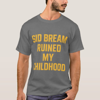 Retro Baseball Fan Shirt – “Sid Bream Ruined My Ch Tシャツ