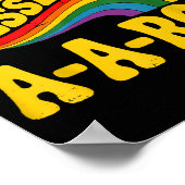 Retro Basic Ya Done Messed Up A A Ron Quote Funny  ポスター (角)