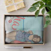 Retro Bathing Beauties Decoupage Tissue Paper 薄葉紙 (ギフト)