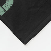 Retro Bbq Real Men Smell Like Byrbecue Smoke Funny フリースブランケット (角)