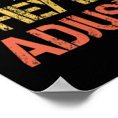 Retro Be You They'll Adjust Motivational Mental He ポスター (角)