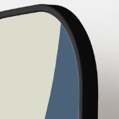 Retro Beach Club Circle Stripe with Name ピックルボールラケット (左詳細)