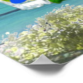 Retro Beach Cocktails  ポスター (角)