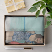 Retro Beach Pin-Up Girls Decoupage - Beach Bum  薄葉紙 (ギフト)