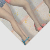 Retro Beach Pin-Up Girls Decoupage - Beach Bum  薄葉紙 (詳細)