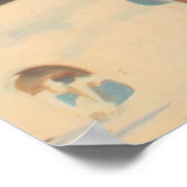 Retro Beach Pin-Up Vibes ポスター (角)