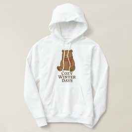 Retro Bear Winter パーカ