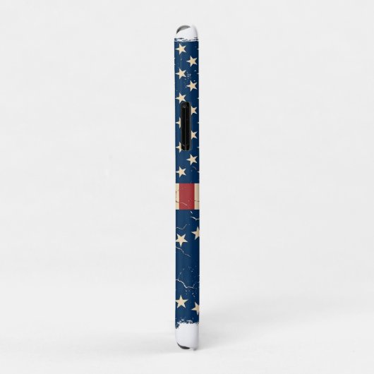Retro Betsy Ross & 50-Star Flag 2026 Semiquincente Case-Mate iPhoneケース (裏面/右)