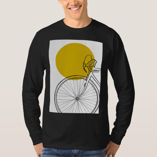 Retro Bike Sports Fitness Work Out Training Tシャツ (正面)