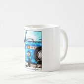 Retro bil コーヒーマグカップ (正面右)