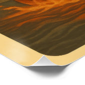 Retro Bilbao Travel Poster - Spanish Kaiju Monster ポスター (コーナー)