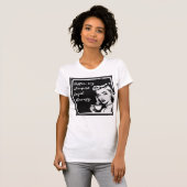 Retro black and white design with the phrase “Coff Tシャツ (正面フル)