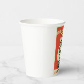 Retro Black Friday Pop Art Pin-Up Girl 紙コップ (右)