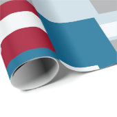 Retro Block Design 4 ラッピングペーパー (ロールコーナー)