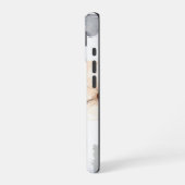 Retro Bloom – カントリーロア風の花柄スマホケース iPhone 16ケース (左側面)