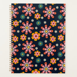 Retro Bloom Harmony Notebook プランナー手帳