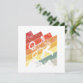 Retro BMX Bike Freestyle BMX Rider Gift Idea 招待状 (スタンド正面)