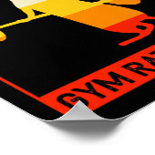 Retro Bodybuilding Lab Rat By Day Gym Rat By Night ポスター (角)