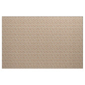 Retro Boho Flowers Mediterranean Pattern ファブリック (ヤード)
