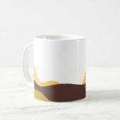 Retro Boho Moon コーヒーマグカップ (正面左)