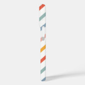 Retro Boho Multi Color Lines Case-Mate iPhoneケース (裏面 / 左)