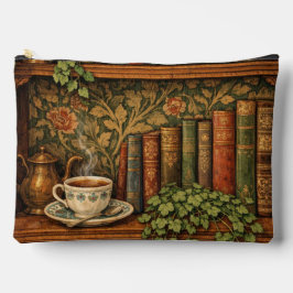 Retro book lover book club アクセサリーポーチ