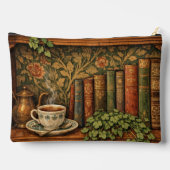 Retro book lover book club アクセサリーポーチ (裏面)