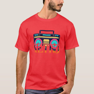 Retro - Boombox Classic T-Shirt Tシャツ