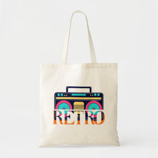 Retro - Boombox Classic Tote Bag トートバッグ