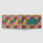 Retro Botanica and Teal Wedding ゲストブック (全面)