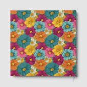 Retro Botanica and Teal Wedding ゲストブック (裏面)