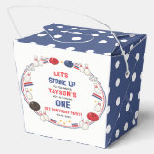 Retro Bowling 1st Birthday Party – Fun Kids  フェイバーボックス (裏面)