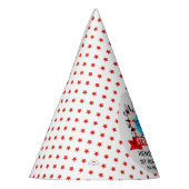 Retro Bowling Kids 1st Birthday Party パーティーハット (左)