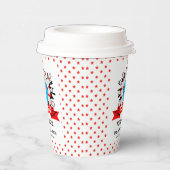 Retro Bowling Kids 1st Birthday Party 紙コップ (右)